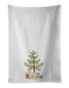 NEW Maltipoo Christmas Tree Kitchen Towel Set of 2 White Dish Towels Decorative Bathroom Hand towel for Hand, Face, Hair, Yoga, Tea, Dishcloth