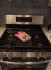 Shih Tzu Hippie Dawg Oven Mitt Heat Resistant Thick Oven Mitt for Hot Pans and Oven, Kitchen Mitt Protect Hands, Cooking Baking Glove